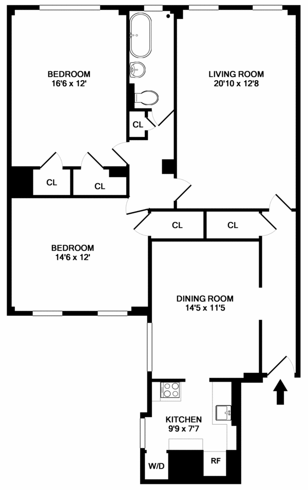 105 West 73rd Street Unit: 3D