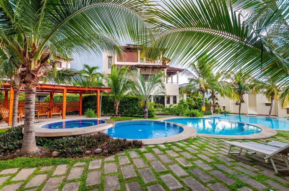 Panoramic Ocean View Townhouse in Playas del Coco