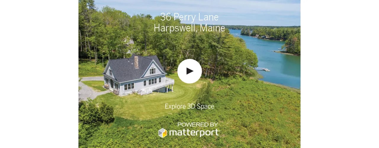 Virtual Open House – 36 Perry Lane, Harpswell, Maine