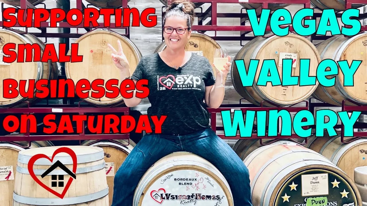 Supporting Small Businesses on Saturday - Vegas Valley Winery