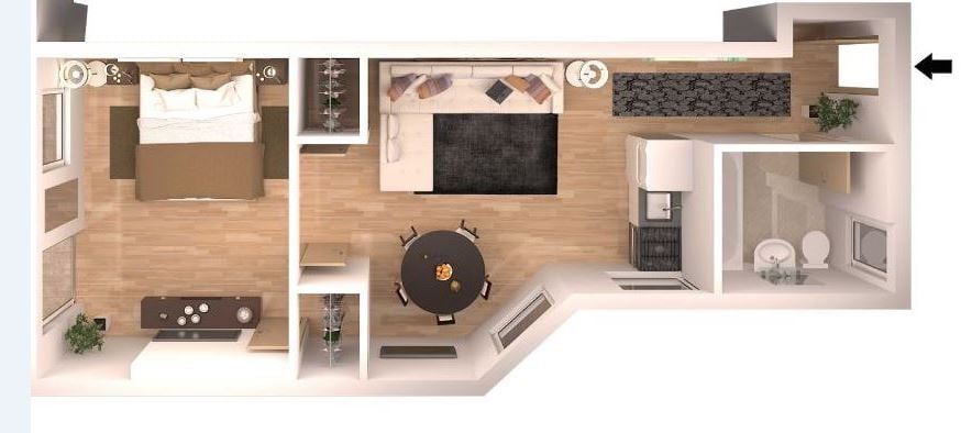 715 East 5th Street, Apt 3-D
