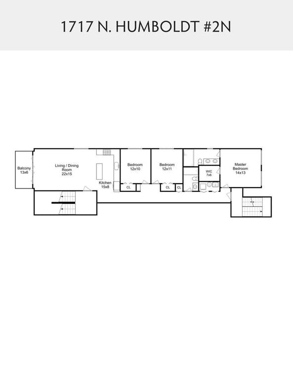 Historic Humboldt Blvd New Construction: 1717 N Humboldt, #2N