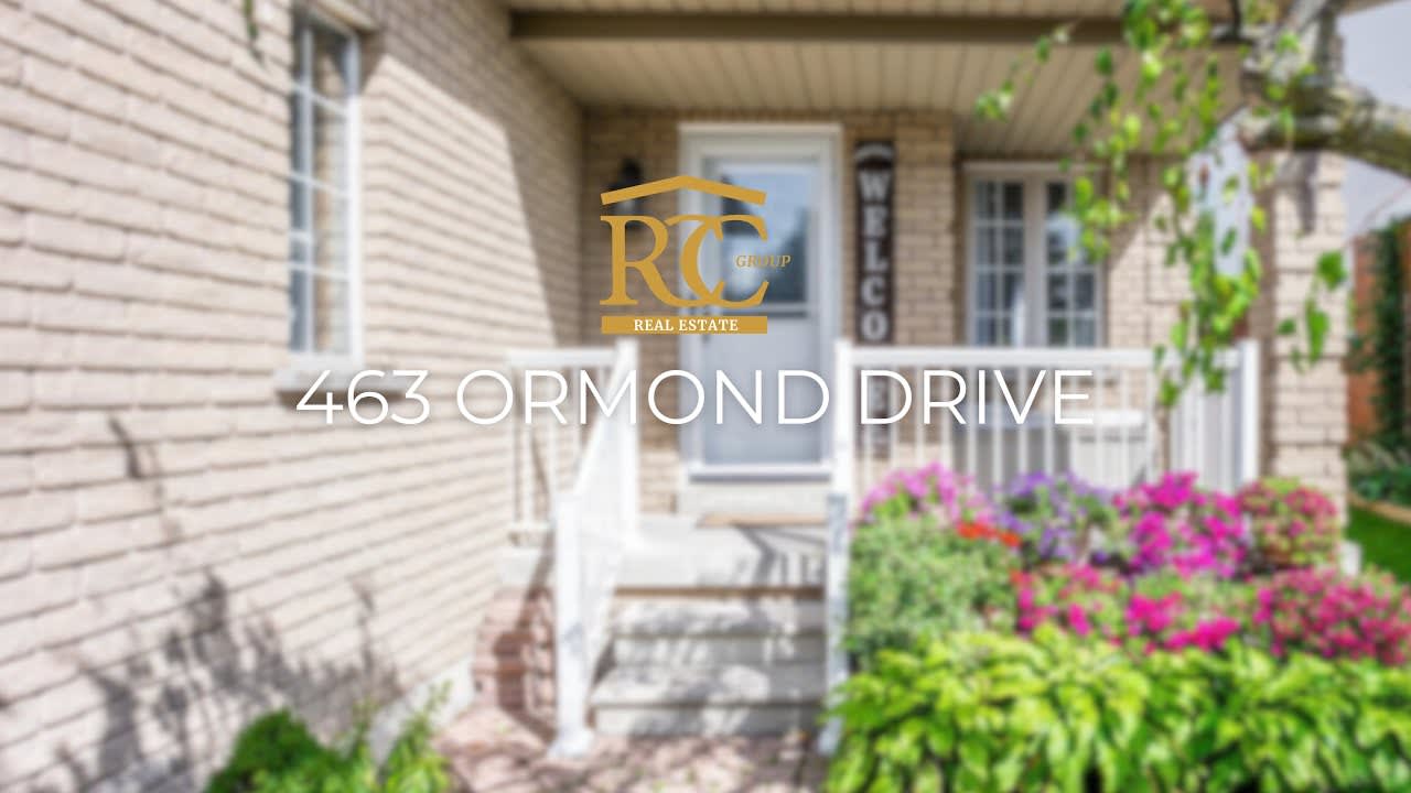 463 ORMOND DRIVE, OSHAWA. ON