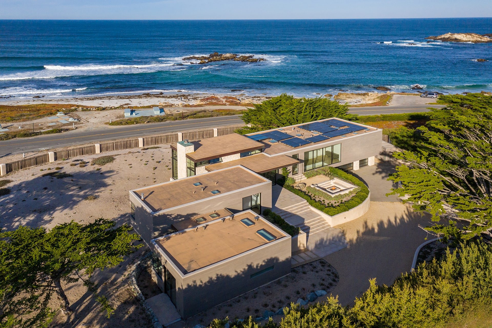 Beachside Contemporary Masterpiece - 1145 Spyglass Hill Road, Pebble Beach