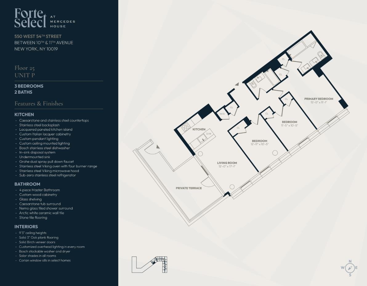 554 West 54th Street, Apt 25-T