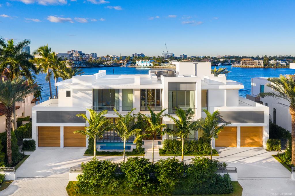 New Fort Lauderdale mansion with two-story marble fireplace sells for $23M