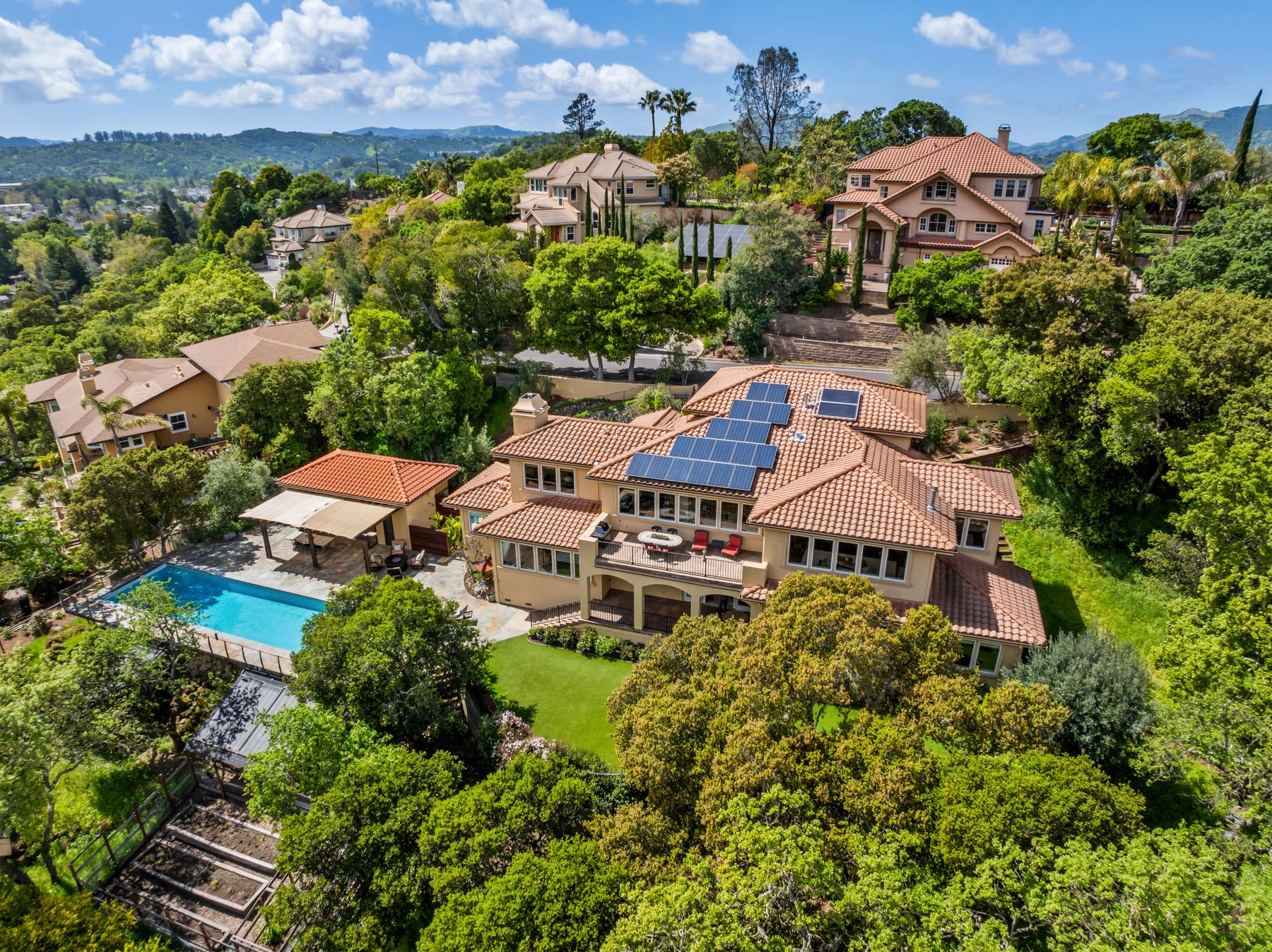Exceptional Private Oasis on One-Acre Lot