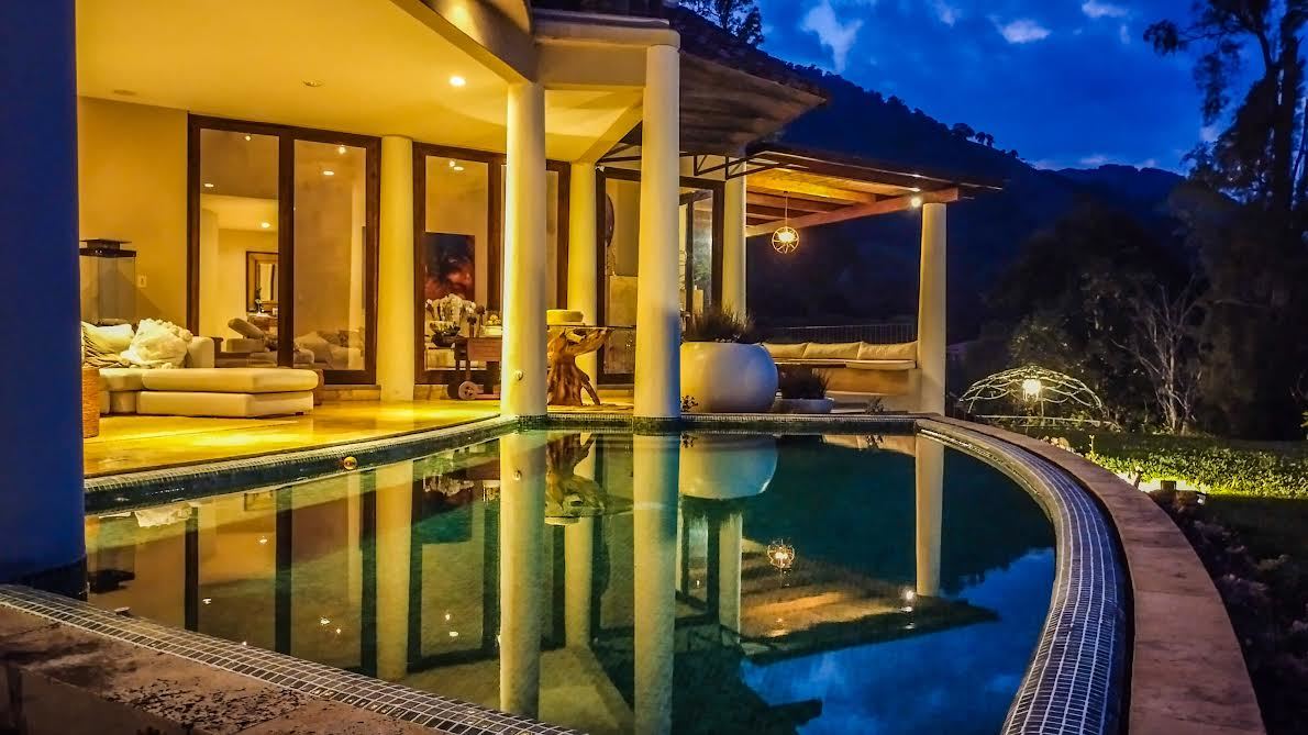 Mediterranean Volcano View Villa, Escazu, San Jose