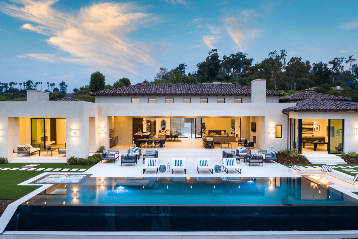 Modern Zen in Rancho Santa Fe Covenant: $13,900,000