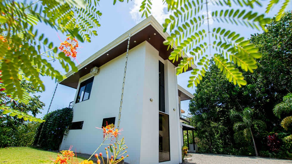 Tropical Ocean View Home with Pool in Escaleras Dominical