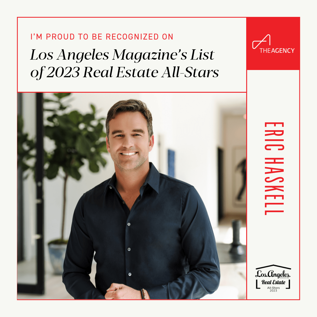 Los Angeles Magazine's List of 2023 Real Estate All-Stars