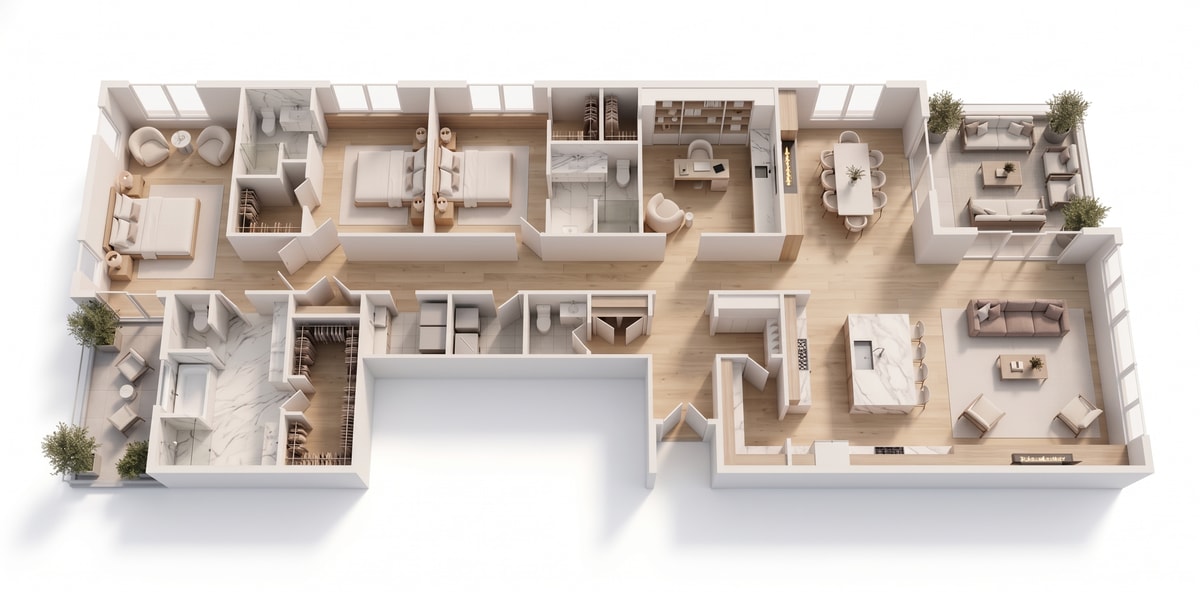Residence 1 Floor Plan