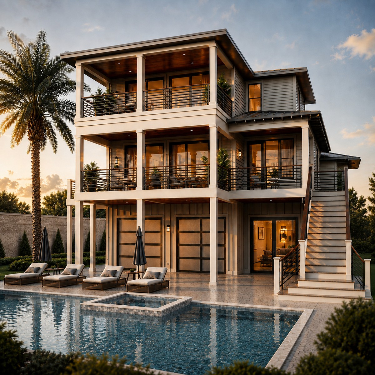 Outdoor living at 15 Shipyard Lane
