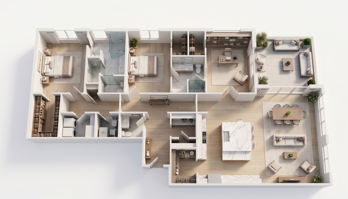 Residence 4 Floor Plan