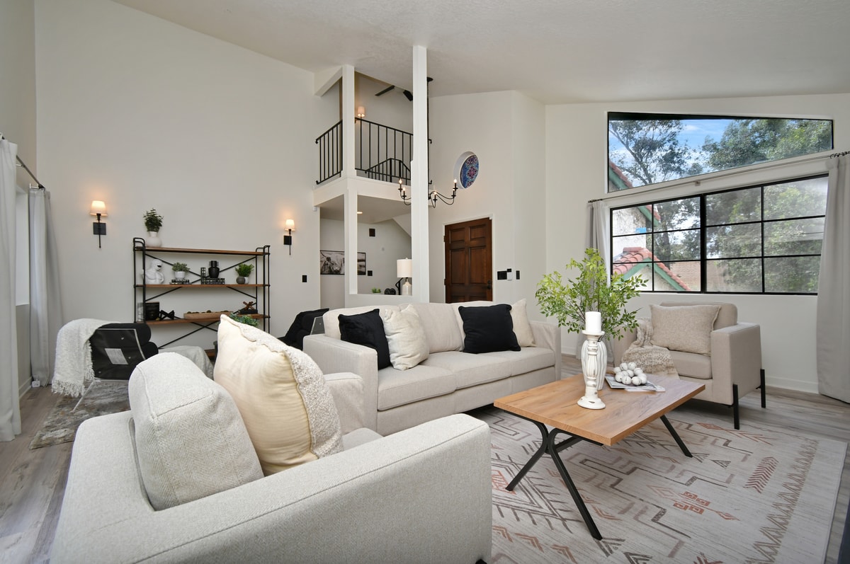 Updated Woodland Hills home interior South of the Boulevard