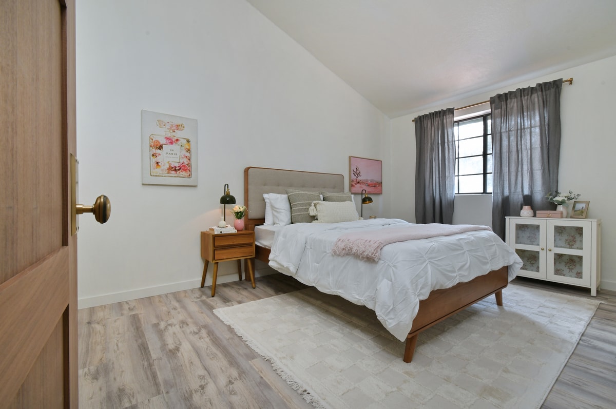 Remodeled bathroom at 22522 Avenue San Luis Woodland Hills