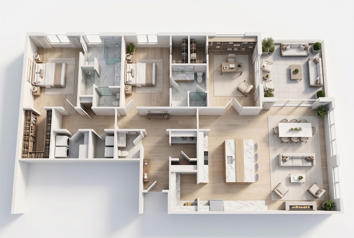 Residence 3 Floor Plan