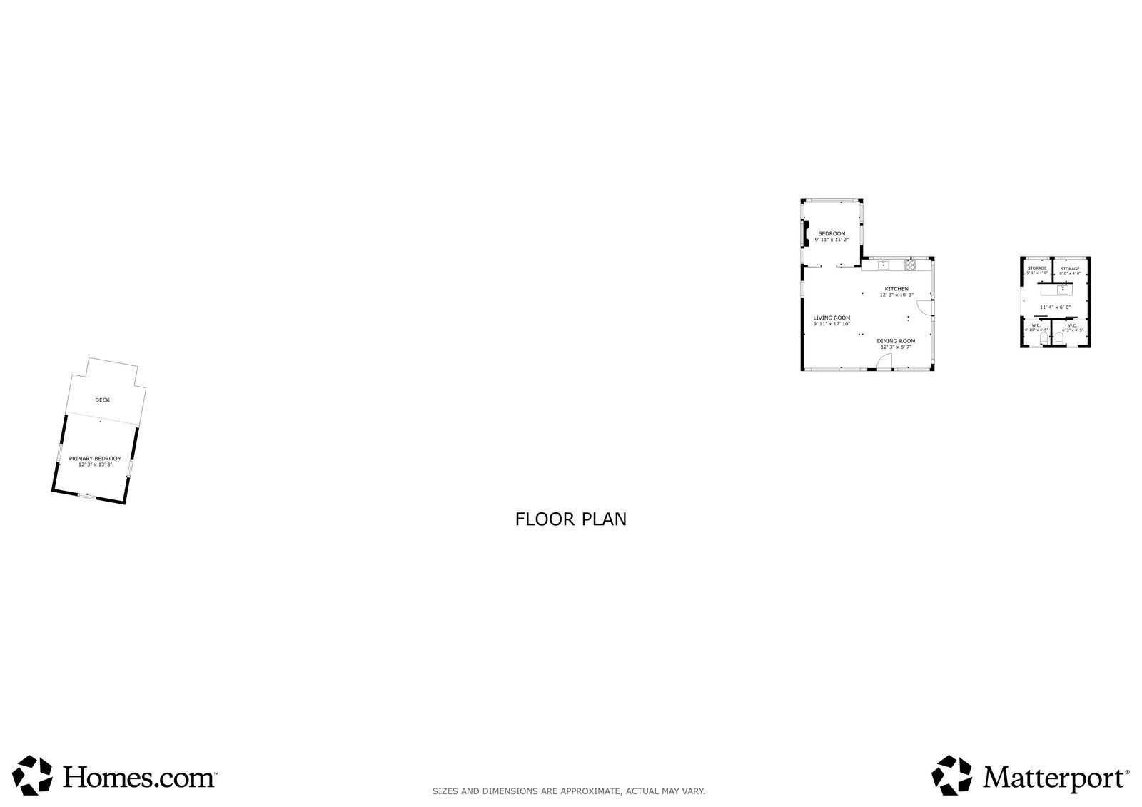 Lakeside Cottage floorplan for 961 Birdie Road