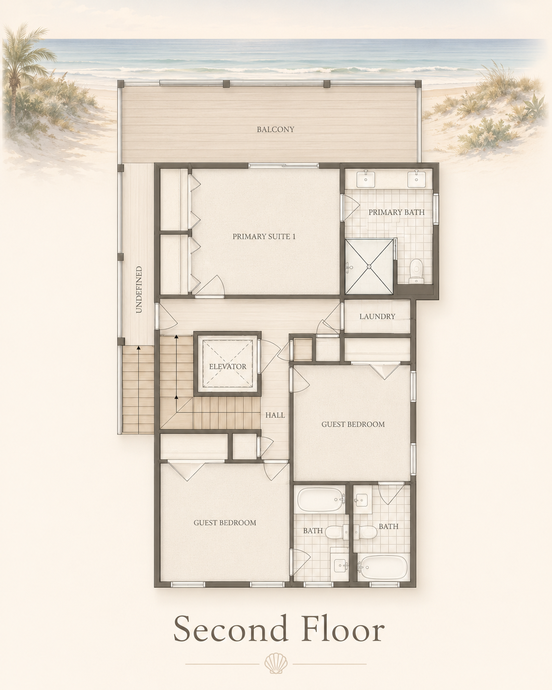 736 Dune Ridge First Floor plan