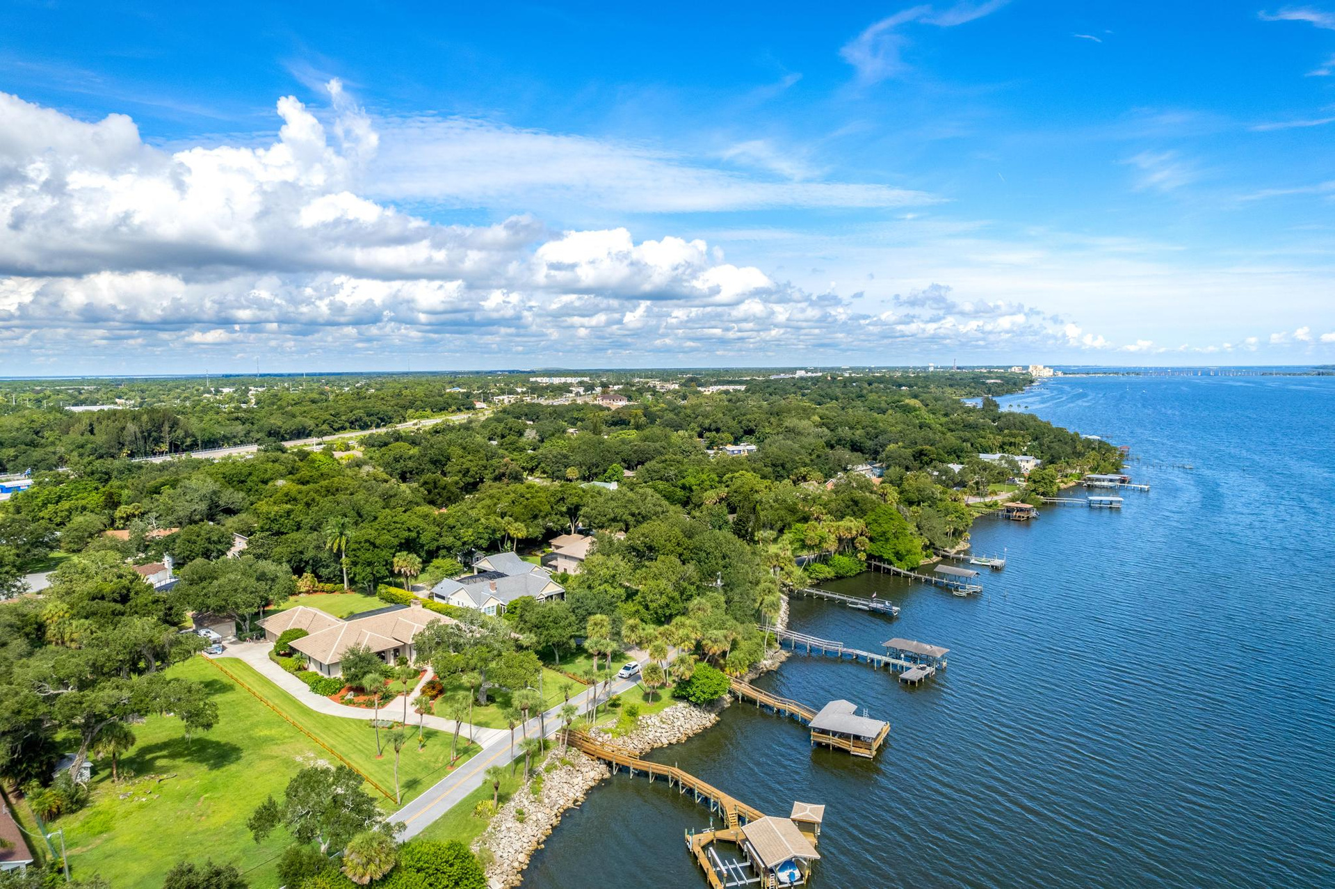 Luxury waterfront home Space Coast Florida