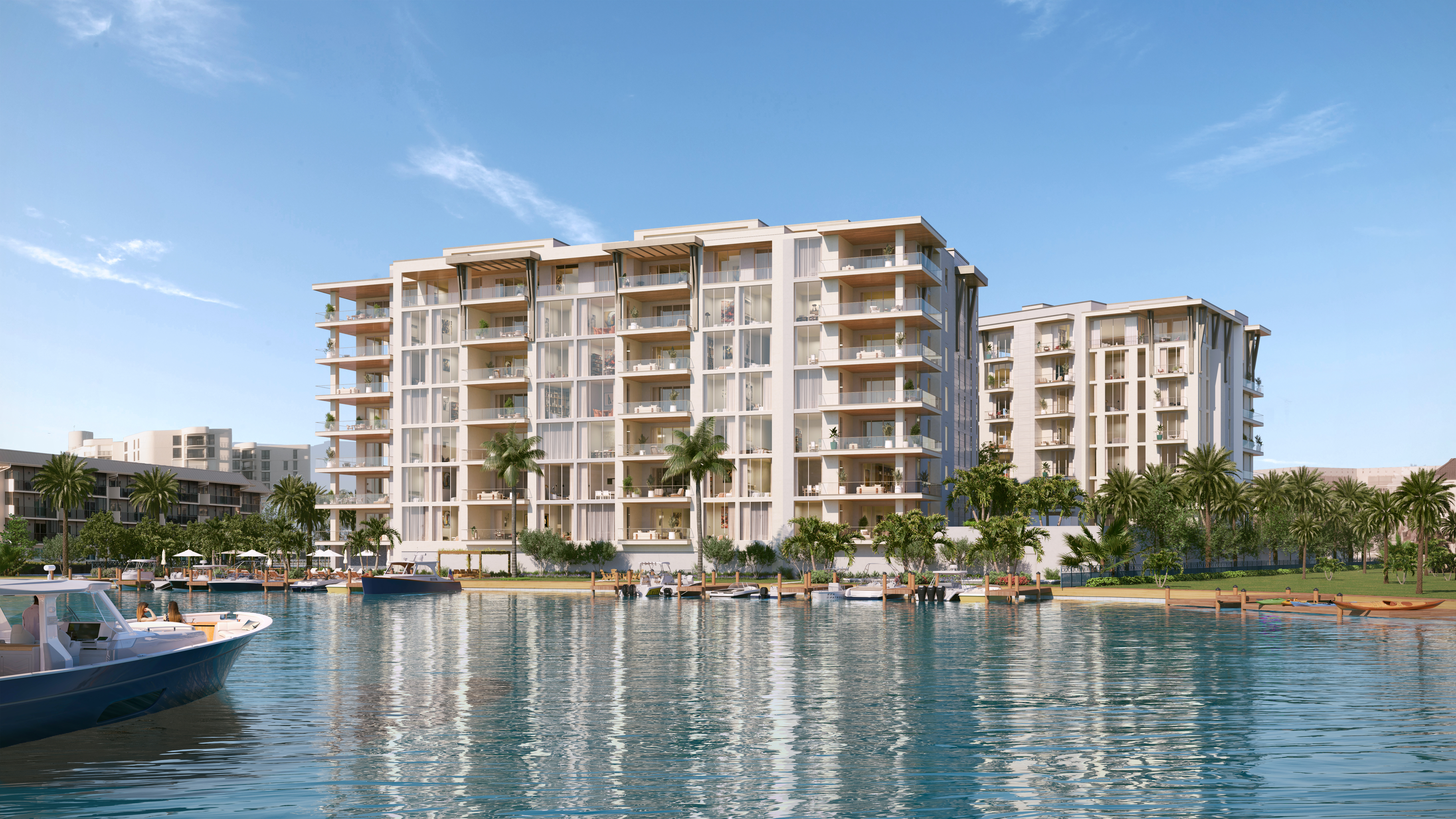 3300 Gulf Shore bayfront towers and marina