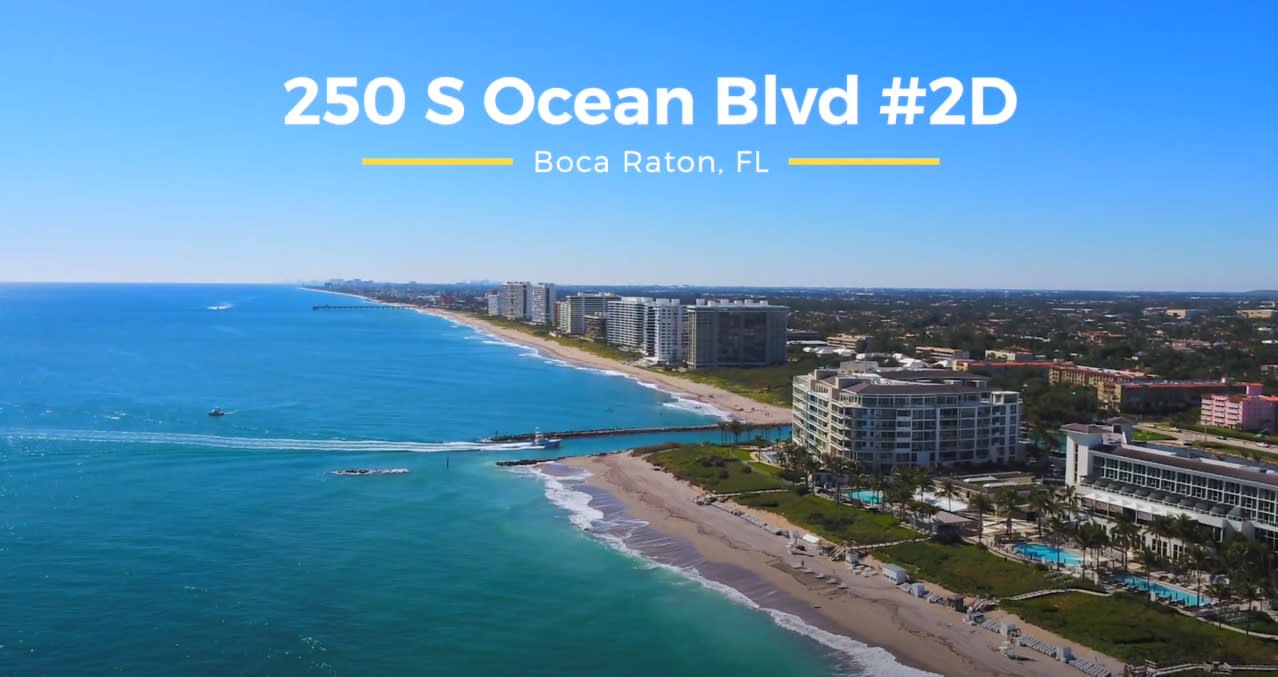 250 S Ocean Blvd. 2D, Boca Raton, FL