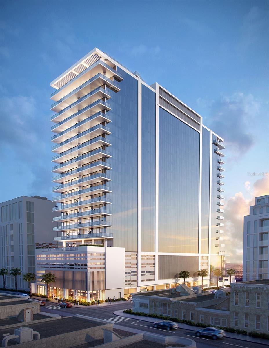 Vanderbilt Residences condominium tower on Ashford Avenue in Condado