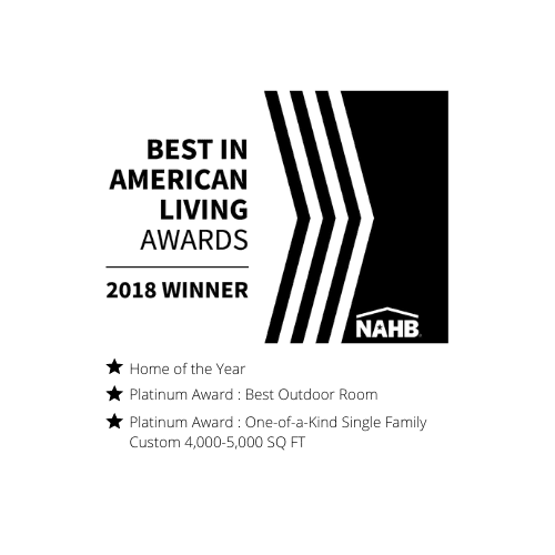 NAHB Best in American Living 2018 Winner