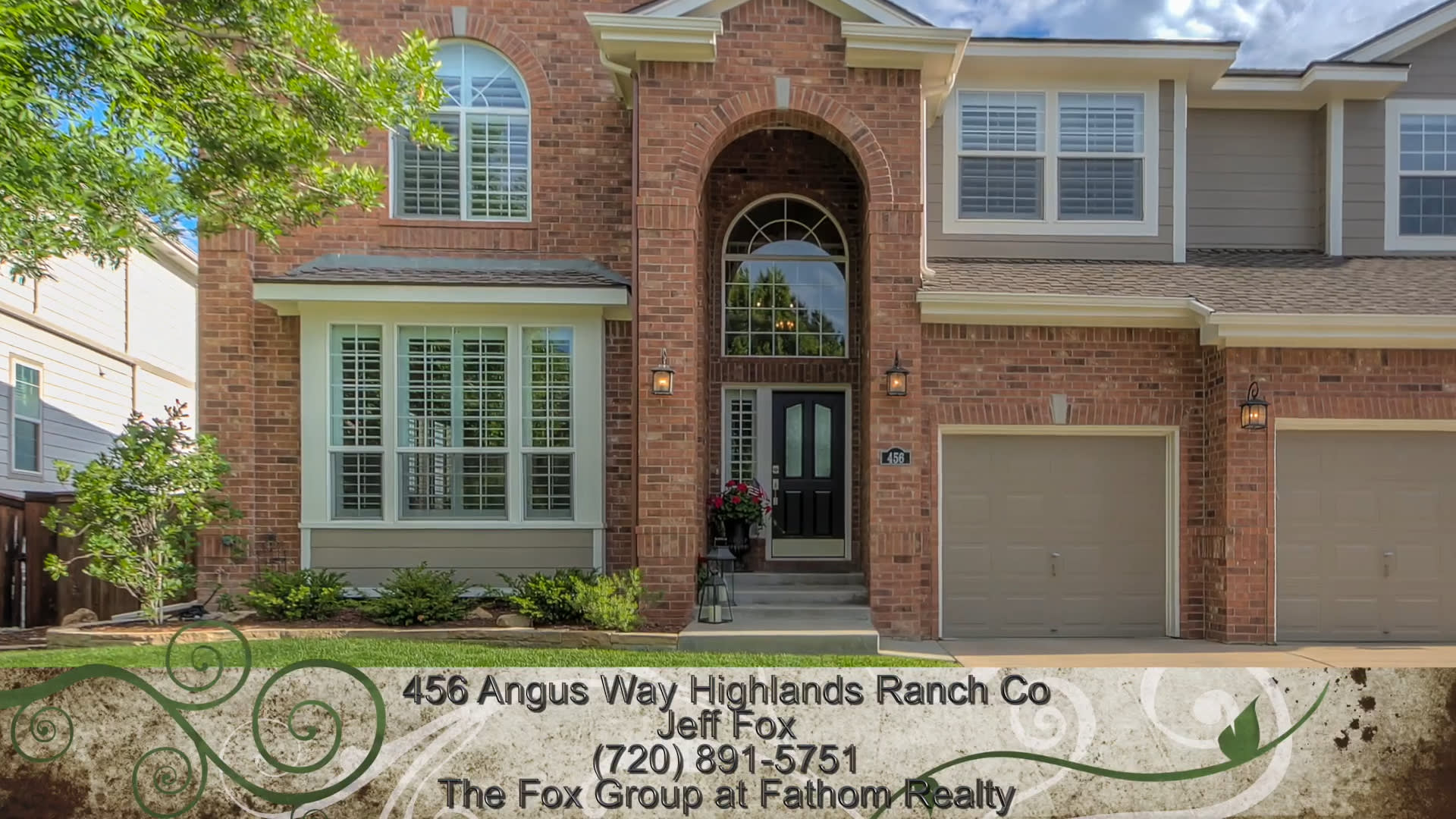 456 Angus Way Highlands Ranch Video Tour