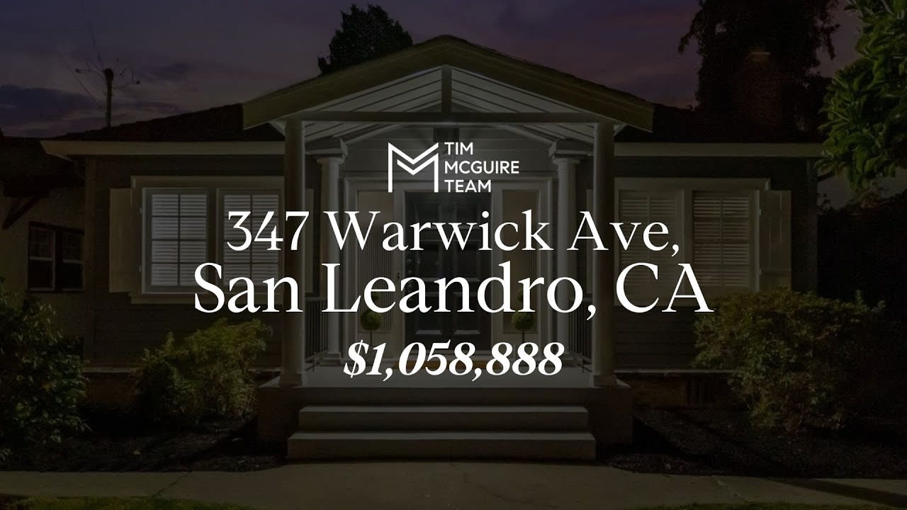 #SellingTriValley - 347 Warwick Ave, San Leandro