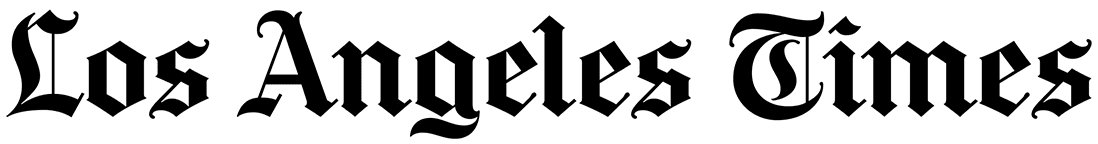 The logo of Los Angeles Times