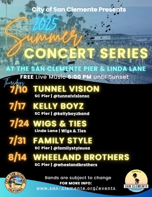 San Clemente Summer Concerts