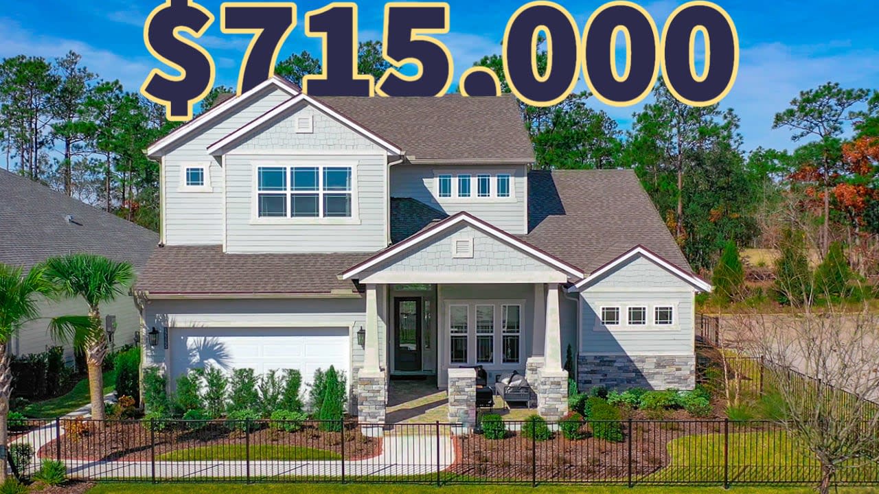 See Inside This Spectacular $715,000 New Home In Jacksonville's Seven Pines Community