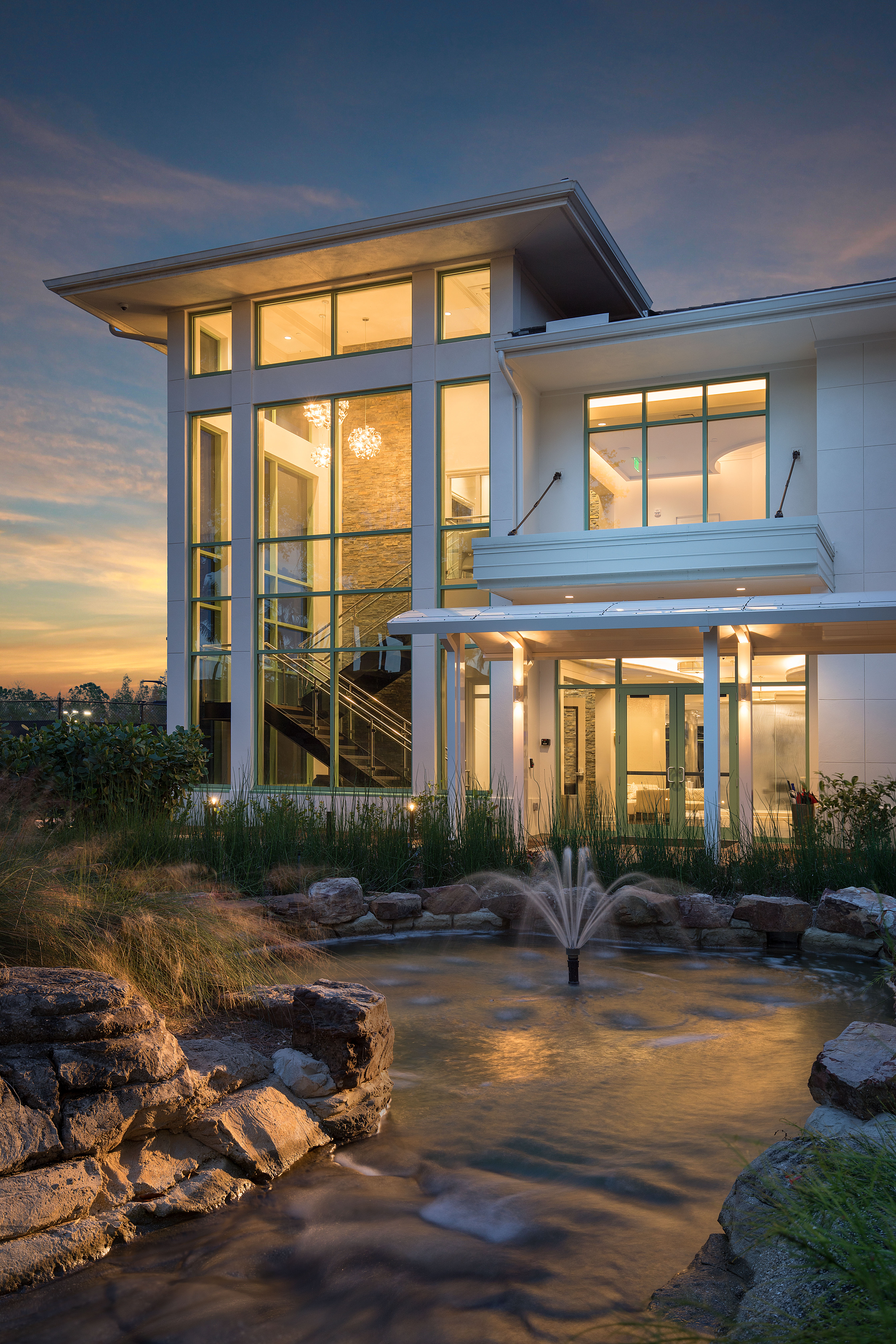 Clubhouse and wellness amenities at Quail West Naples