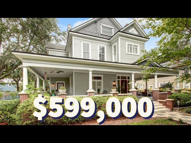 Tour this Gorgeous $599,000 Historic Home in the Historic Springfield area - Jacksonville Fl