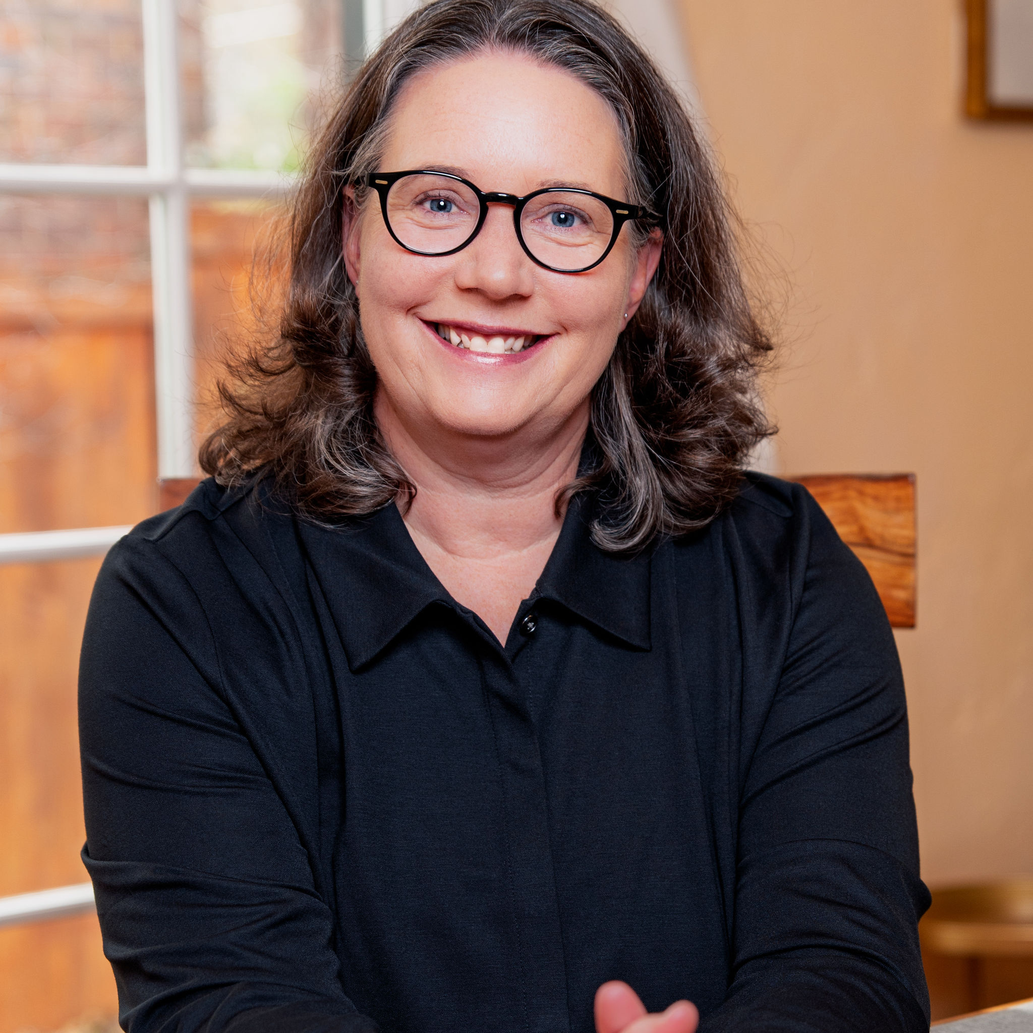 Laura Olson, open-house host with West + Main Homes