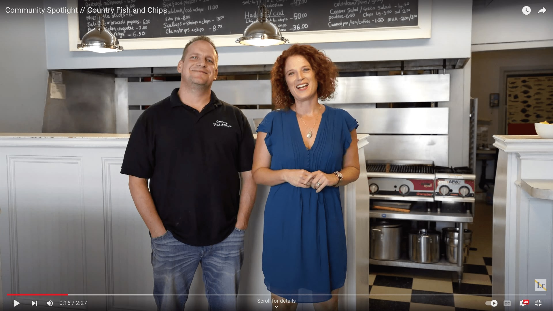 Interview with country fish and chips