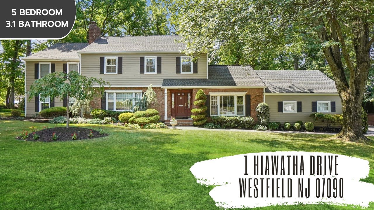 New Jersey Luxury Home | 1 Hiawatha Dr Westfield NJ 07090