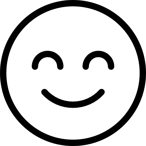 Smiling face icon