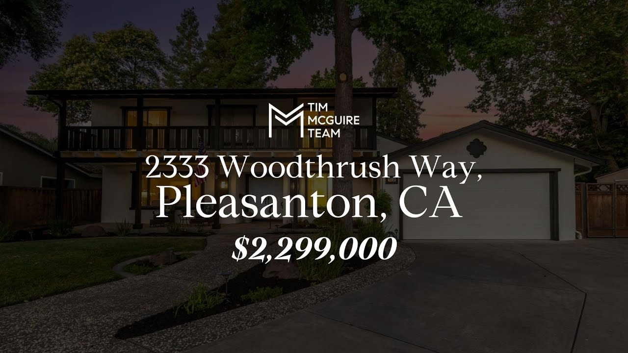 #SellingTriValley - 2333 Woodthrush Way, Pleasanton