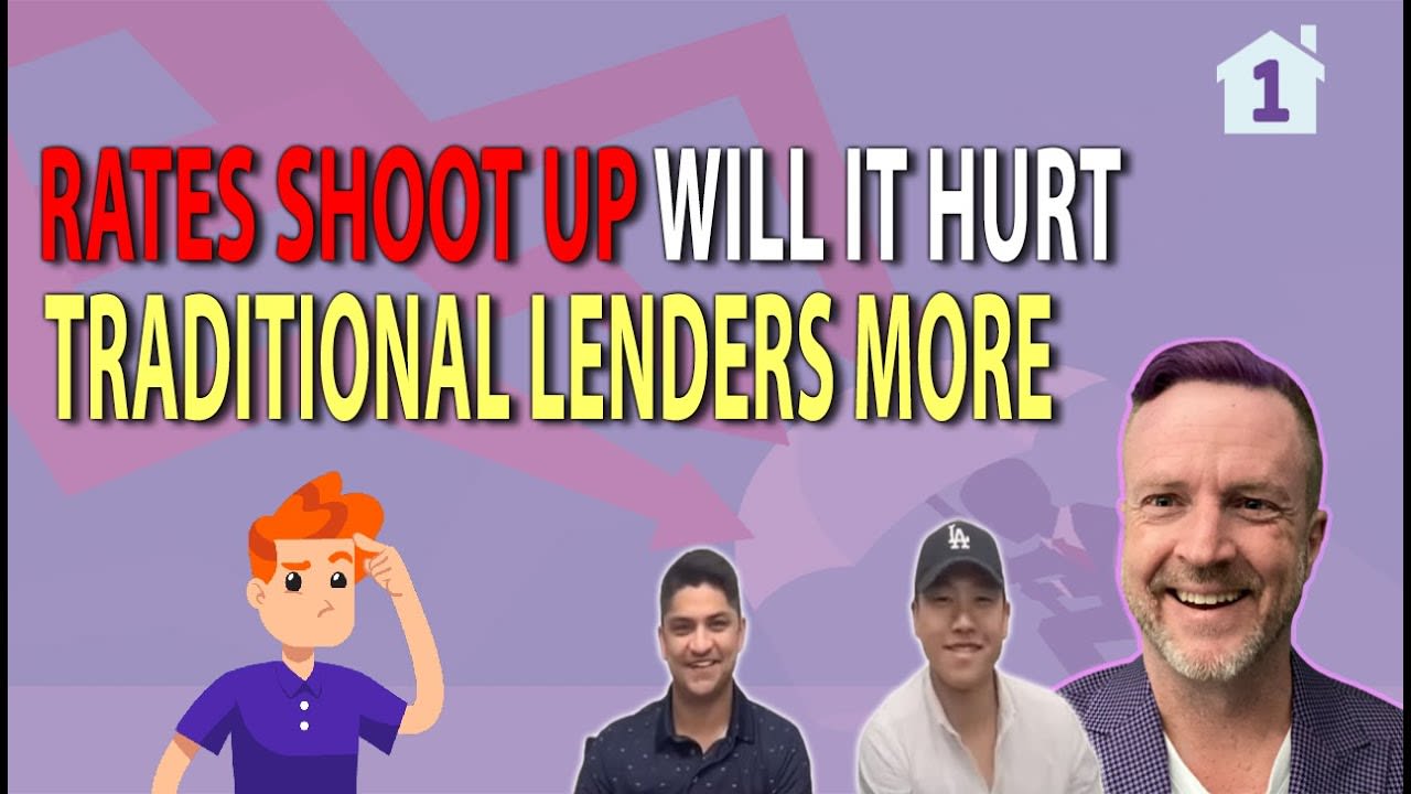 Rates Shoot Up. Will it Hurt Traditional Lenders More as Refi Demand fall 75% and Help NQM Grow