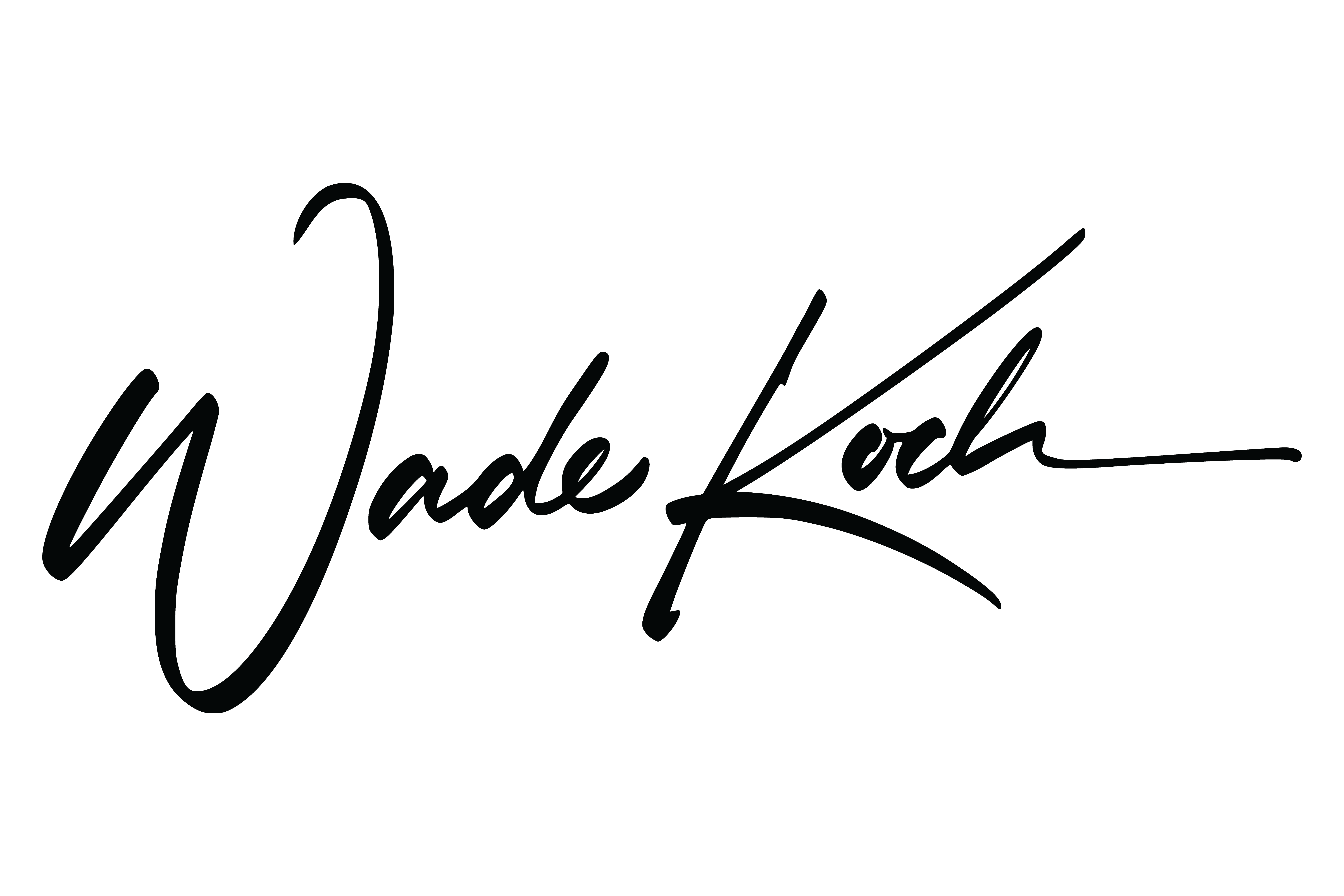 Wade Koch signature