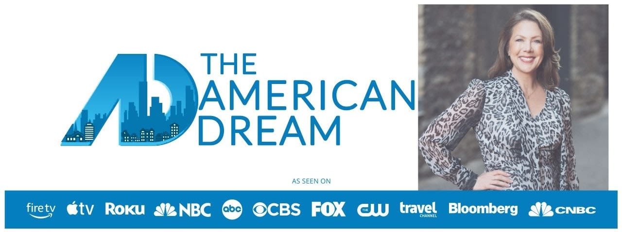 The American Dream poster with Cari Ann Carter.