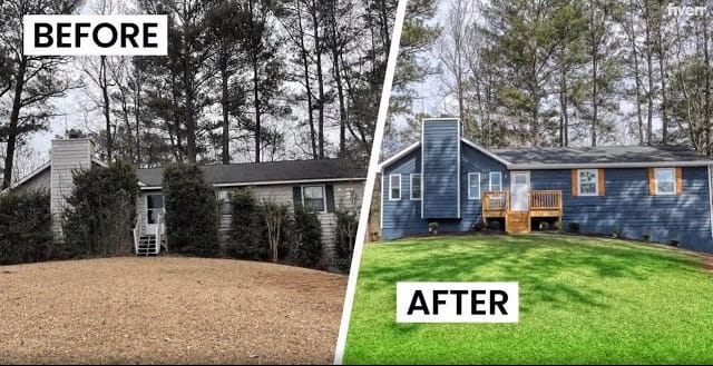 Home Renovation House Flip Outside Atlanta