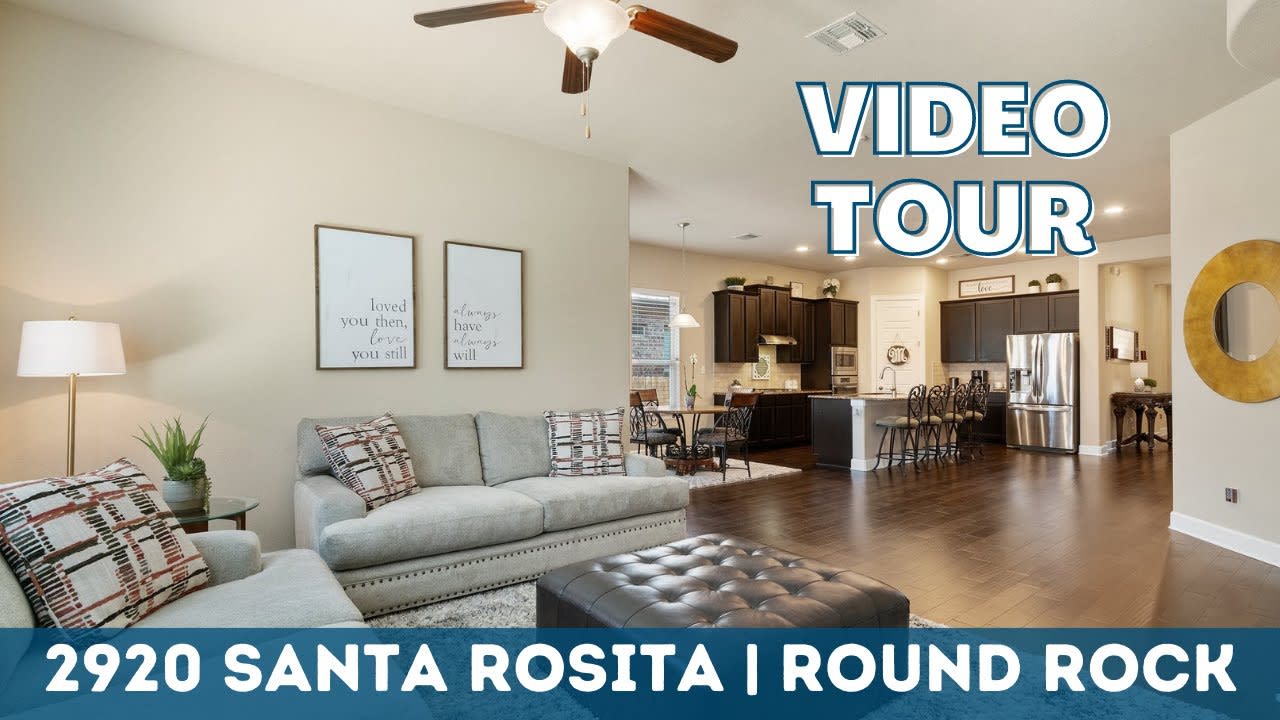 Round Rock, TX Home Tour | 2920 Santa Rosita