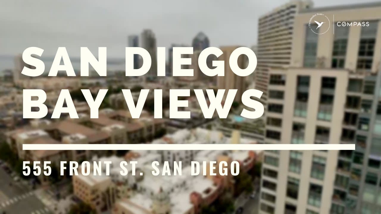 San Diego Real Estate: San Diego Bay Views!