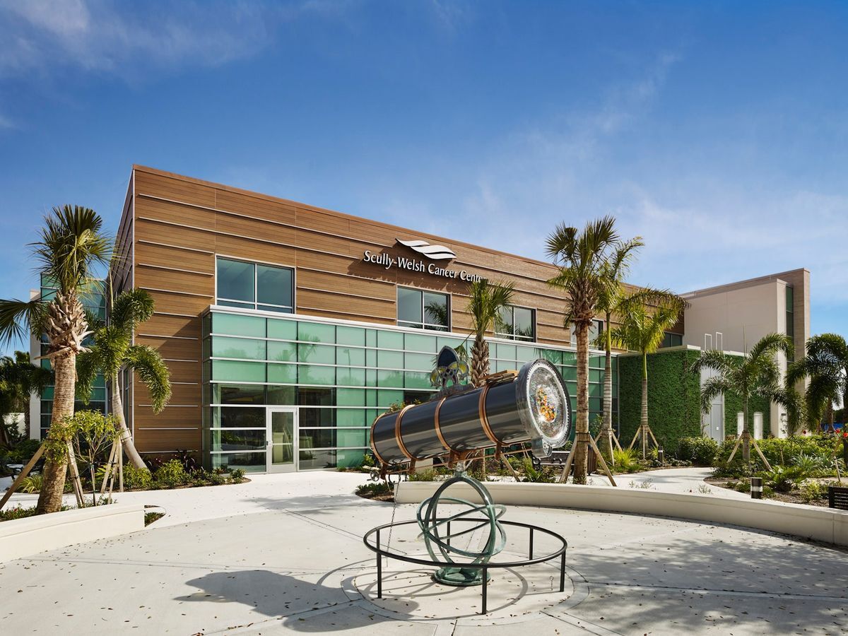 Scully-Welsh Cancer Center on the Cleveland Clinic Indian River Hospital campus in Vero Beach