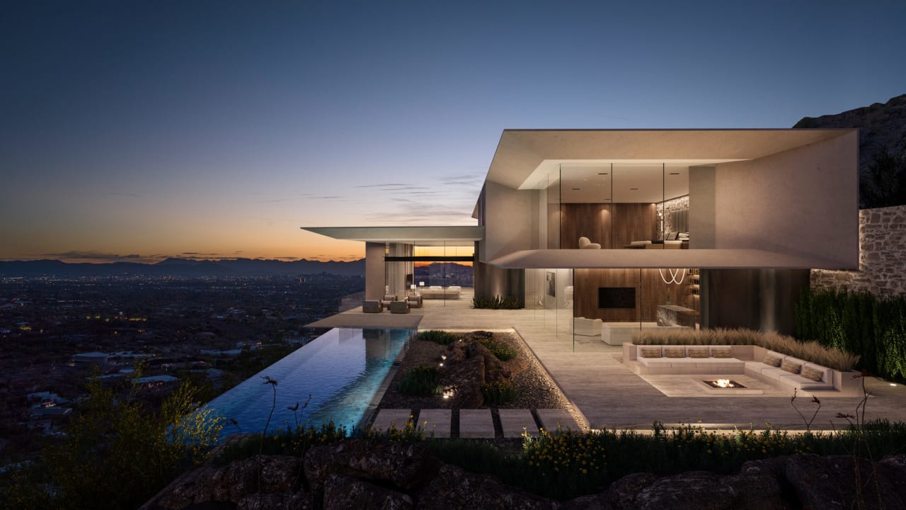 Modern Luxury Estate on Camelback Mountain in Arizona