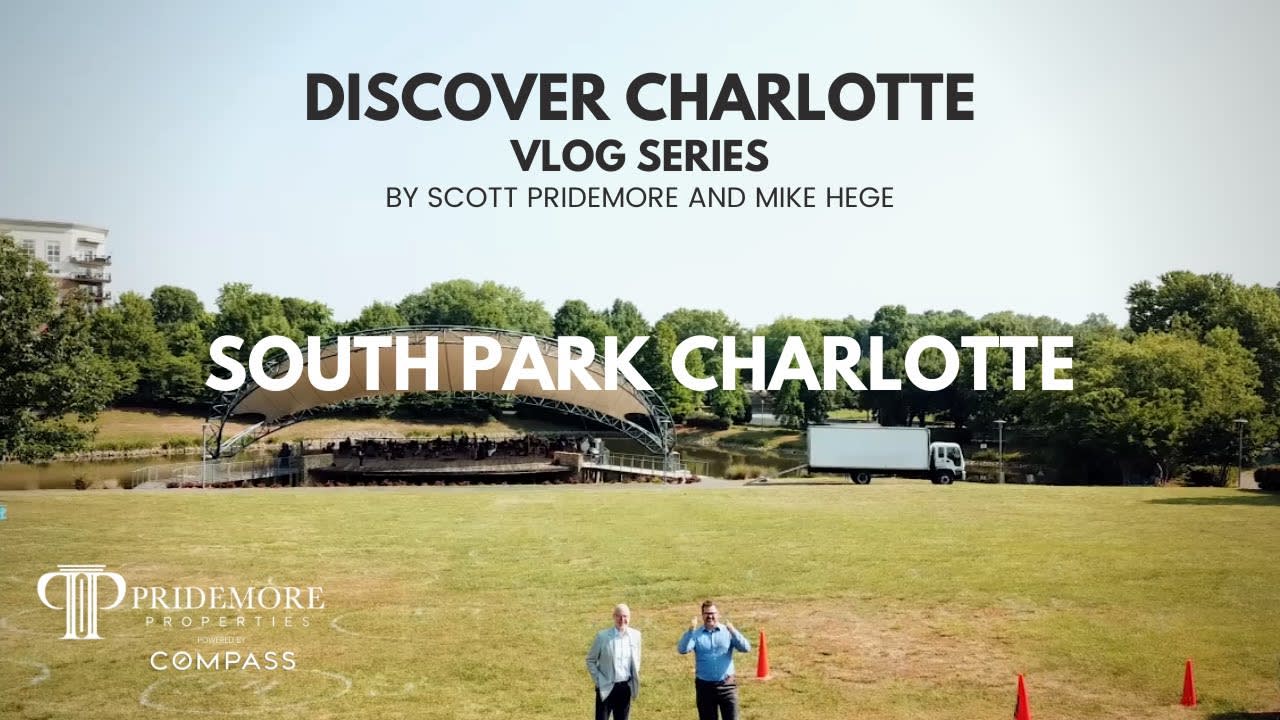 Discover Charlotte Vlog Series: 1 | South Park Charlotte NC |Scott and Mike | Real Estate Agent Vlog