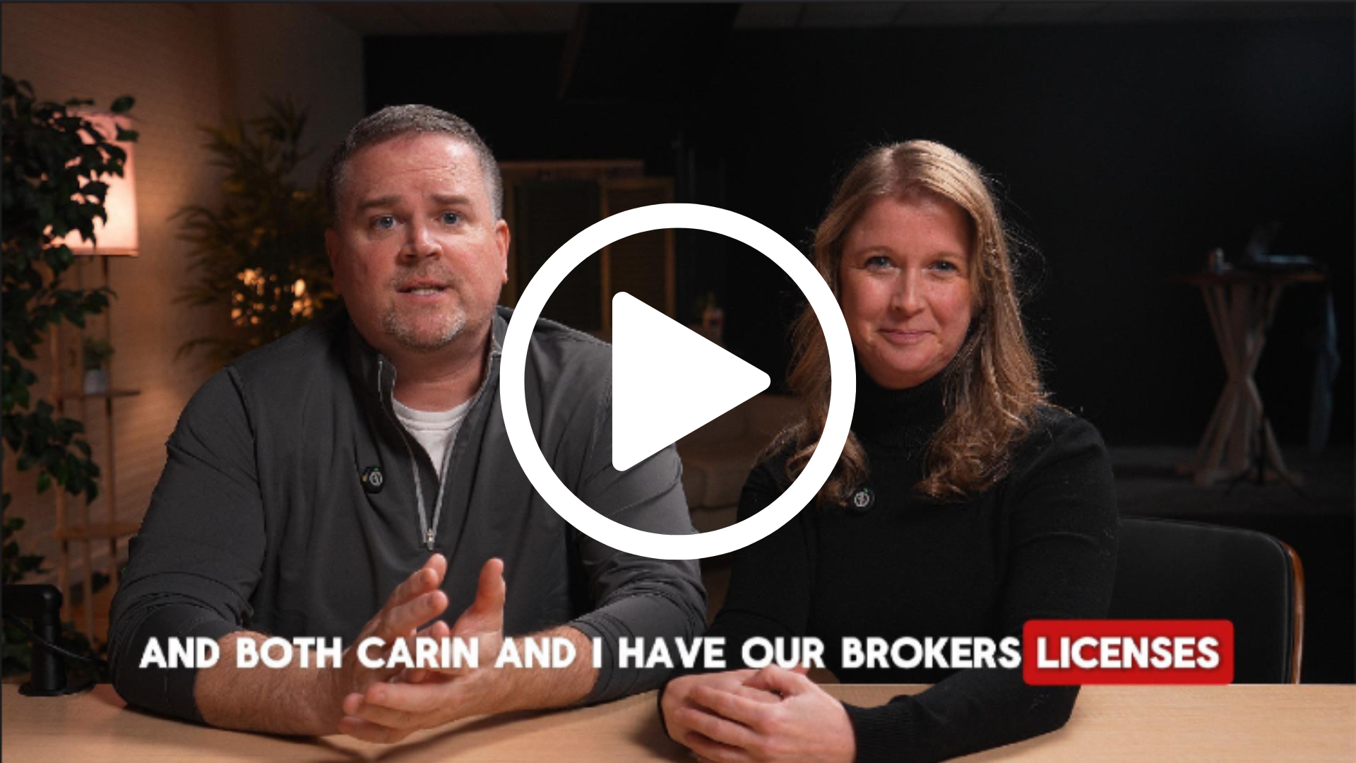 David and Carin introducing Team Becker